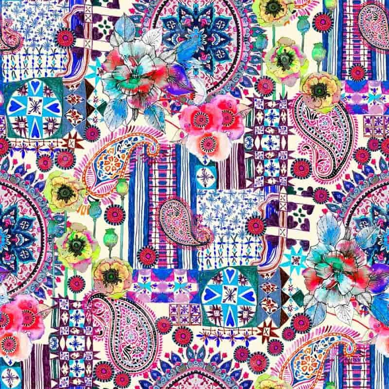 Paisleys y Arabescos